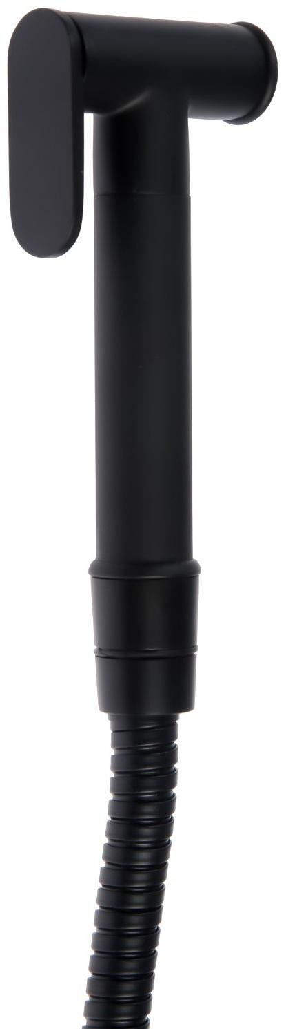 Смеситель для биде Accoona A3290F-2, с гигиеническим душем, настенный, черный