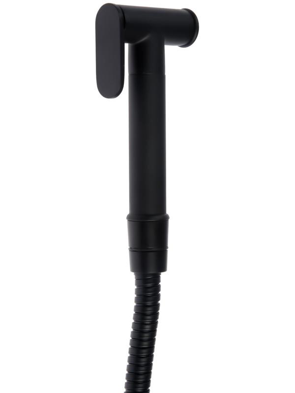 Смеситель для биде Accoona A3290F-2, с гигиеническим душем, настенный, черный