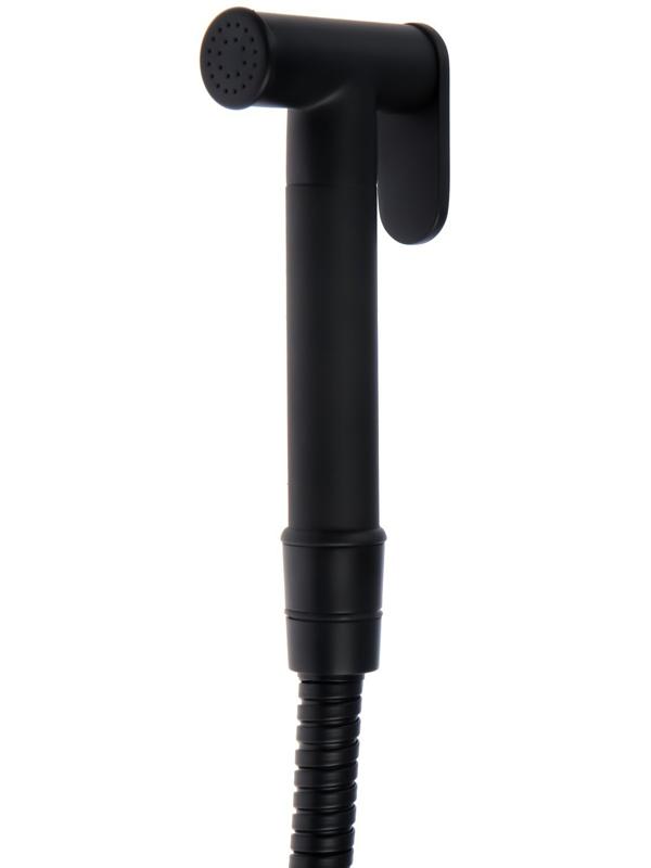 Смеситель для биде Accoona A3290F-2, с гигиеническим душем, настенный, черный