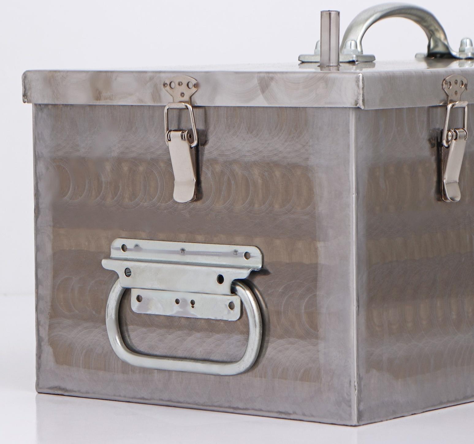 Коптильня двухъярусная «ЧУДО Премиум» для горячего копчения, нержавеющая сталь