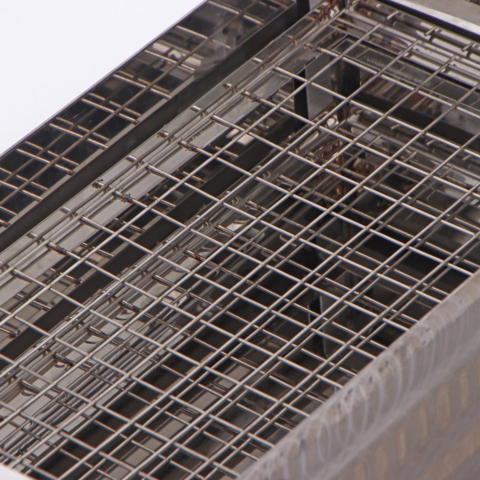 Коптильня двухъярусная «ЧУДО Премиум» для горячего копчения, нержавеющая сталь