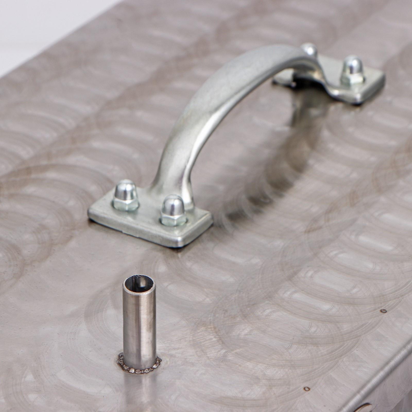 Коптильня двухъярусная «ЧУДО Премиум» для горячего копчения, нержавеющая сталь