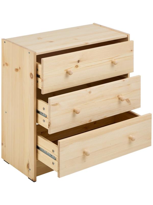 Комод RAST 3, 62х30х70, Массив сосны