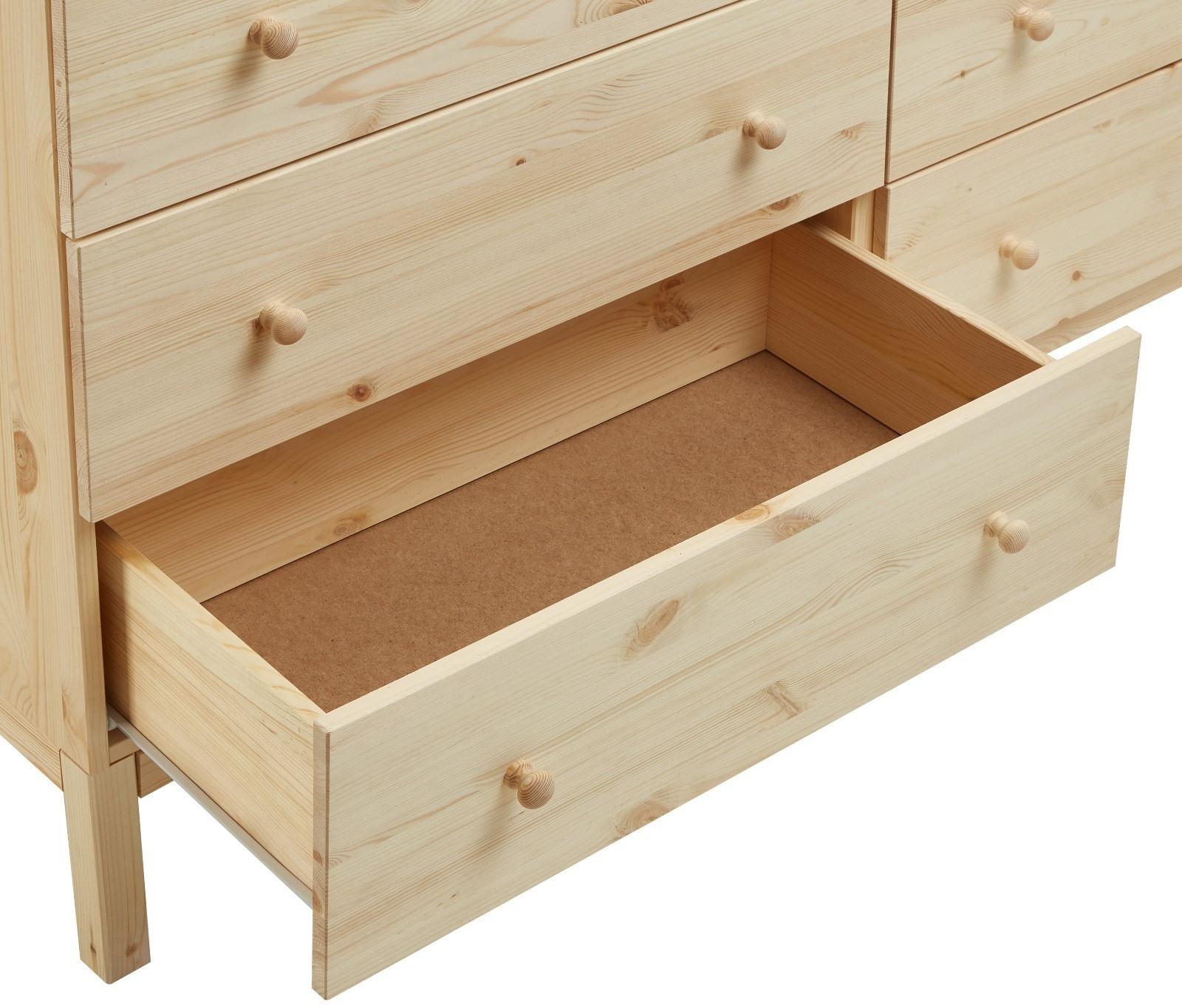 Комод TARVA 6, 151х92х40, Массив сосны