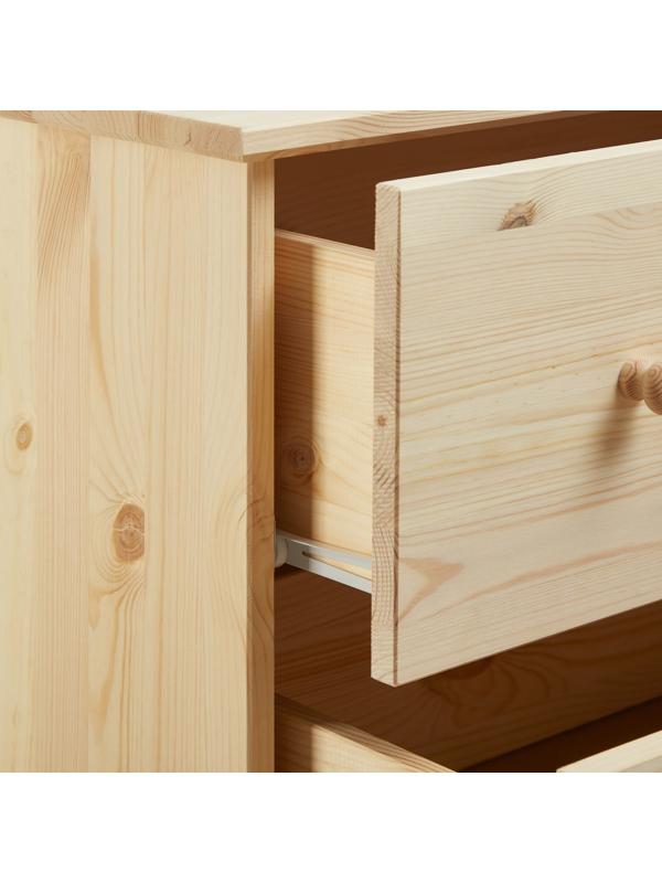 Комод TARVA 6, 151х92х40, Массив сосны