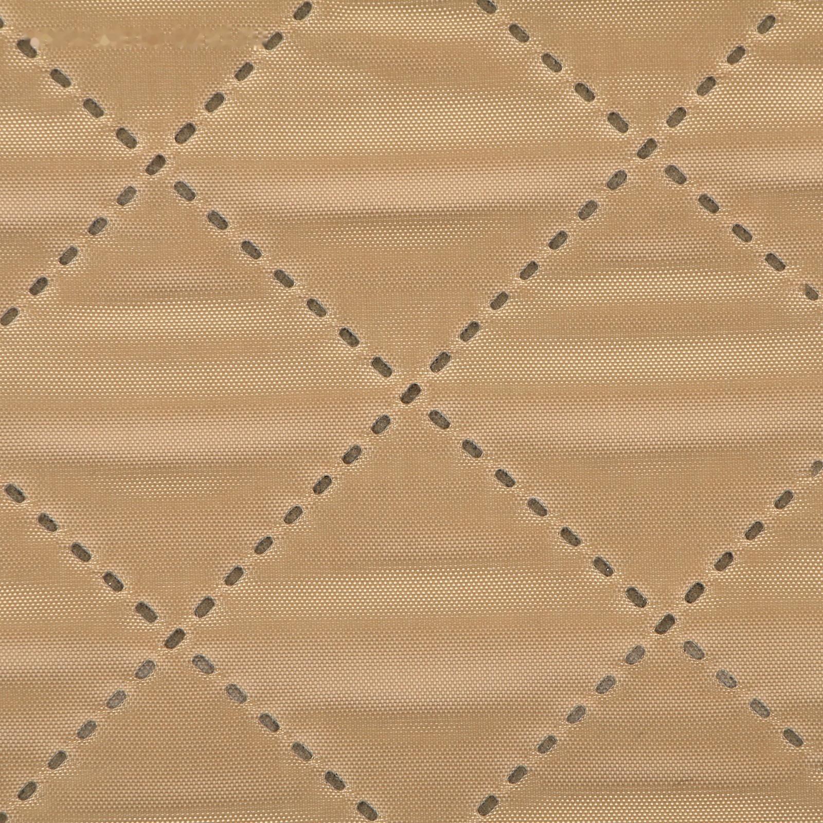 Органайзер саквояж в багажник автомобиля Cartage, оксфорд стеганый, 53 см, бежевый