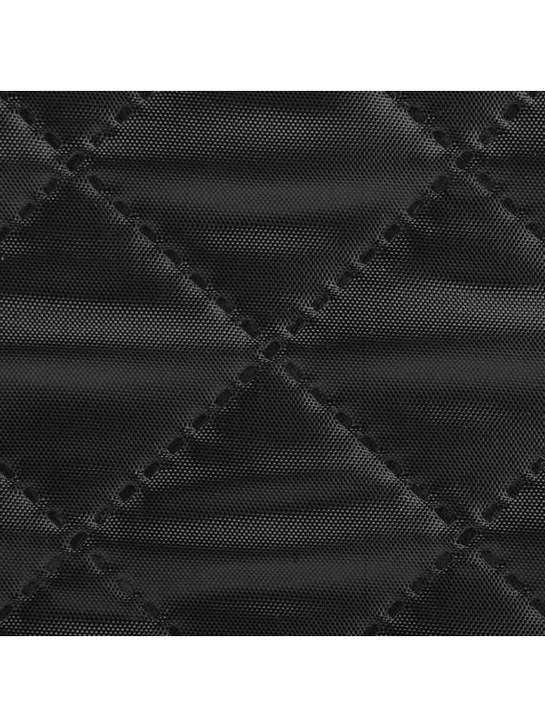 Органайзер саквояж в багажник автомобиля Cartage, оксфорд стеганый, 53 см, черный