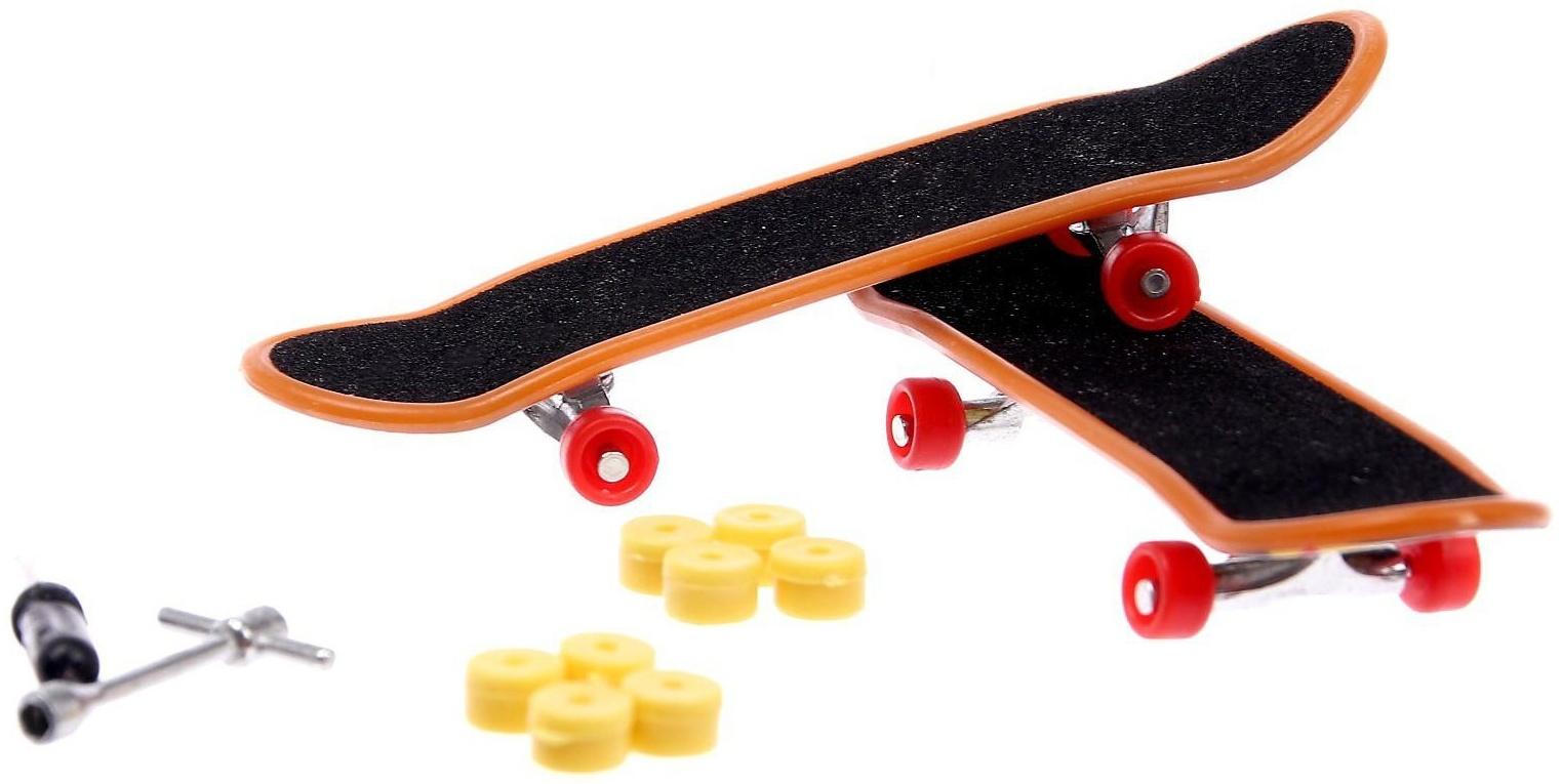 Набор пальчиковых скейтбордов «Банда», МИКС, в пакете