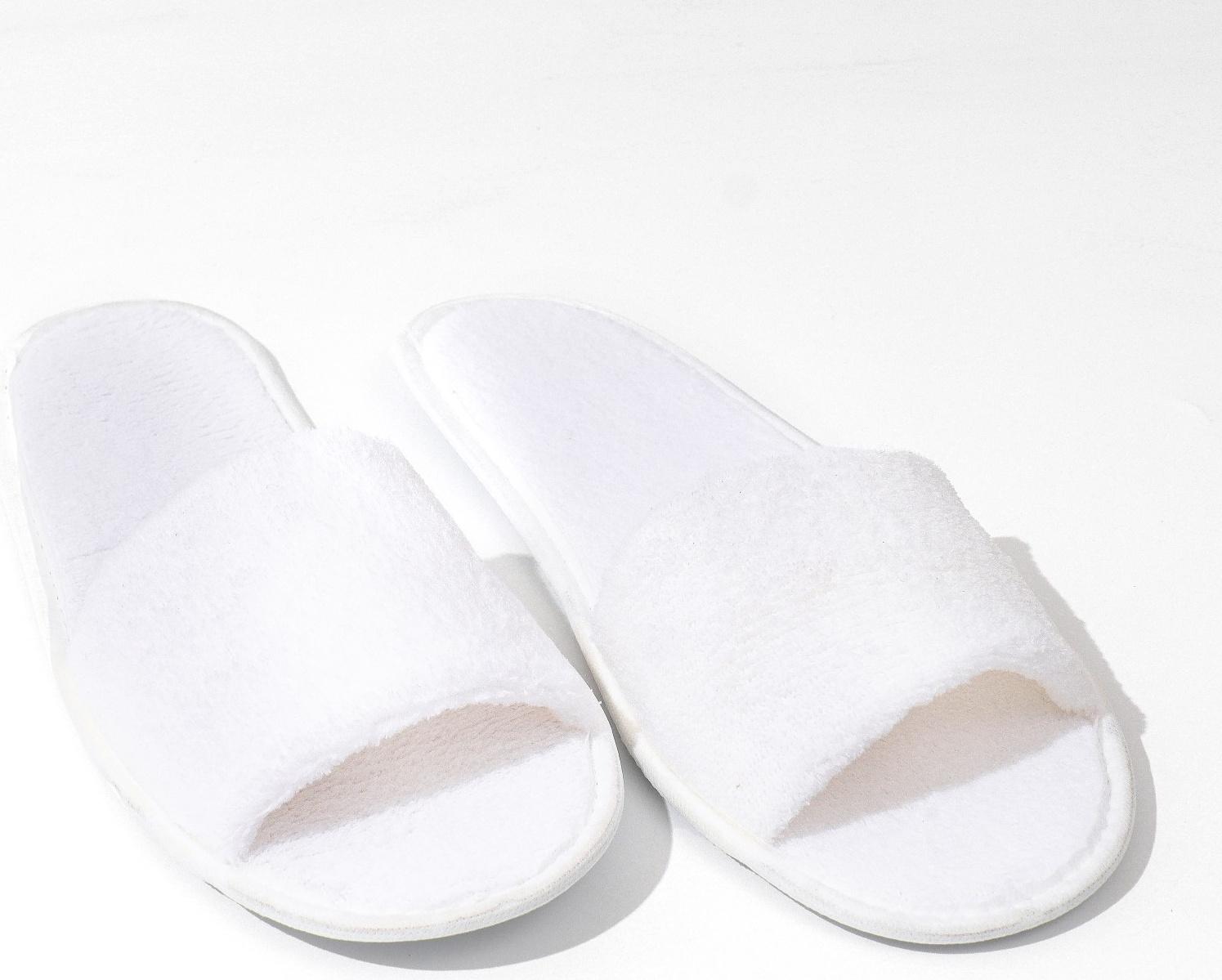 Тапочки корал флис, поролон 3 мм., картон 43 размер (индивидуальная упаковка)