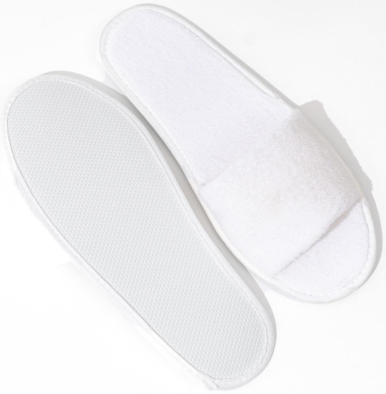 Тапочки корал флис, поролон 3 мм., картон 43 размер (индивидуальная упаковка)