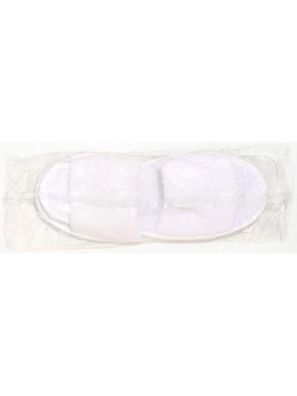 Тапочки корал флис, поролон 3 мм., картон 43 размер (индивидуальная упаковка)