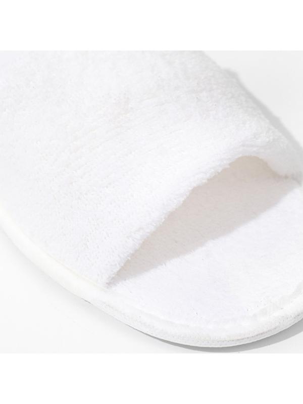 Тапочки корал флис, поролон 3 мм., картон 43 размер (индивидуальная упаковка)