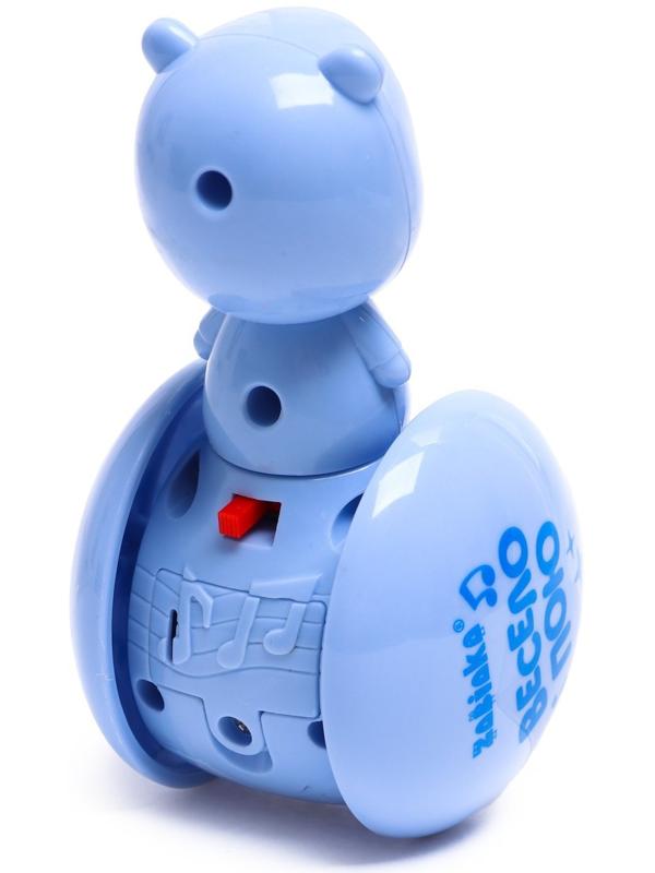 Развивающая игрушка музыкальная неваляшка «Мишка Роро» , МИКС, в пакете