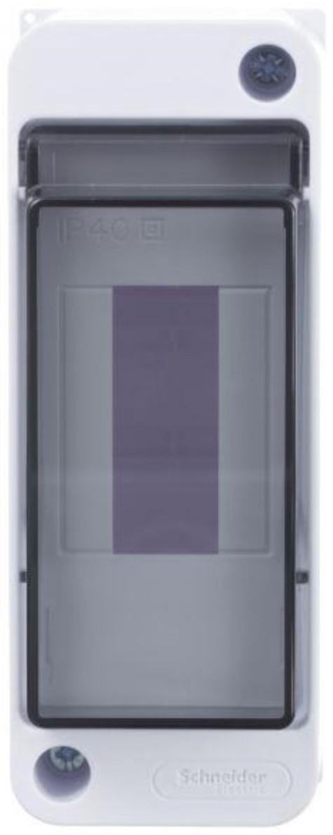 Бокс SchE EZ9EAB102 ОП 2мод, навесной, с прозрачной дверцей