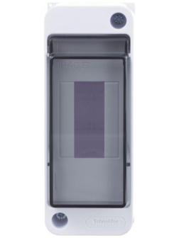 Бокс SchE EZ9EAB102 ОП 2мод, навесной, с прозрачной дверцей