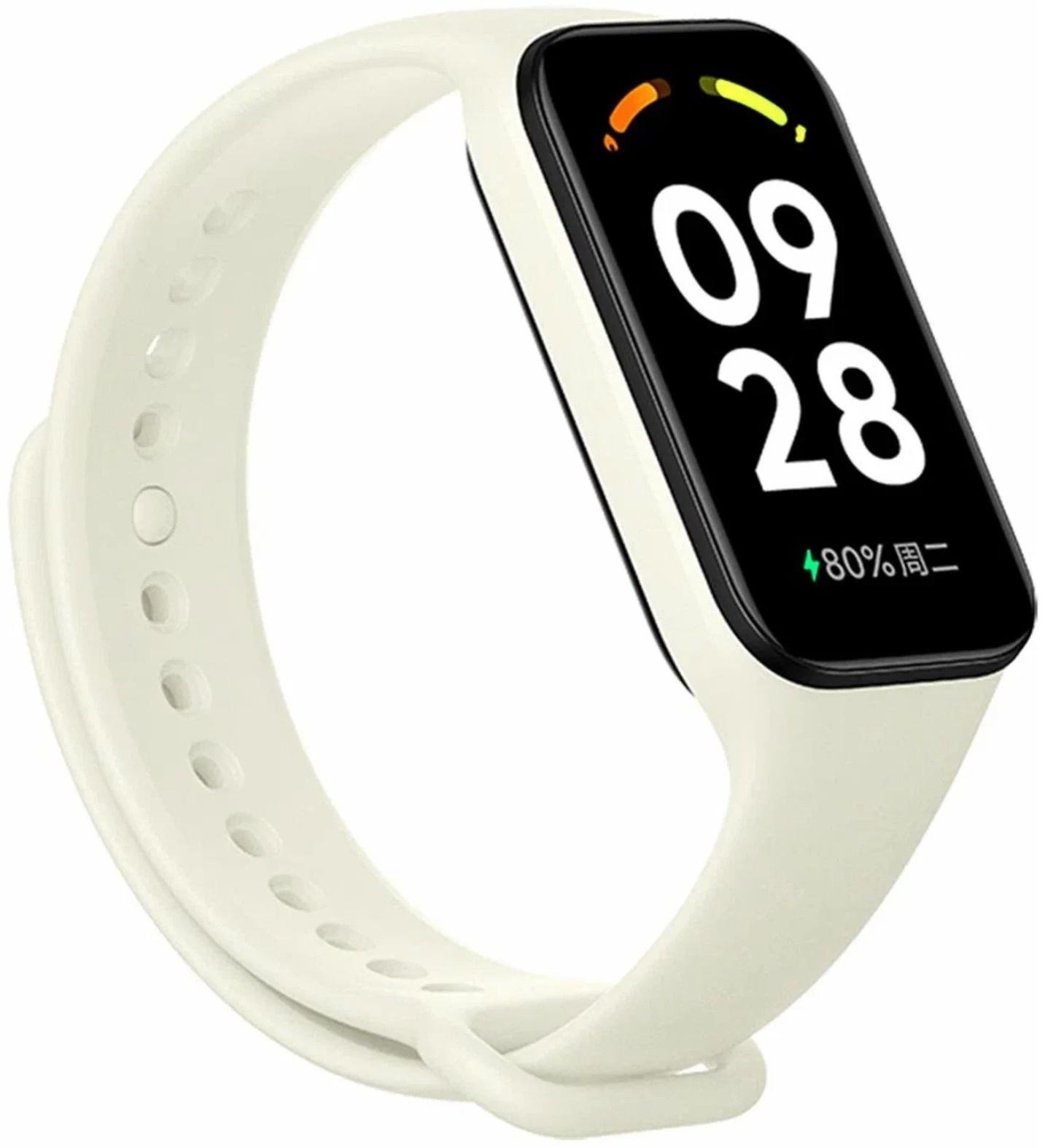 Фитнес-браслет Xiaomi Redmi Smart Band 2 GL, пульсометр,уровень кислорода,уведомления,белый