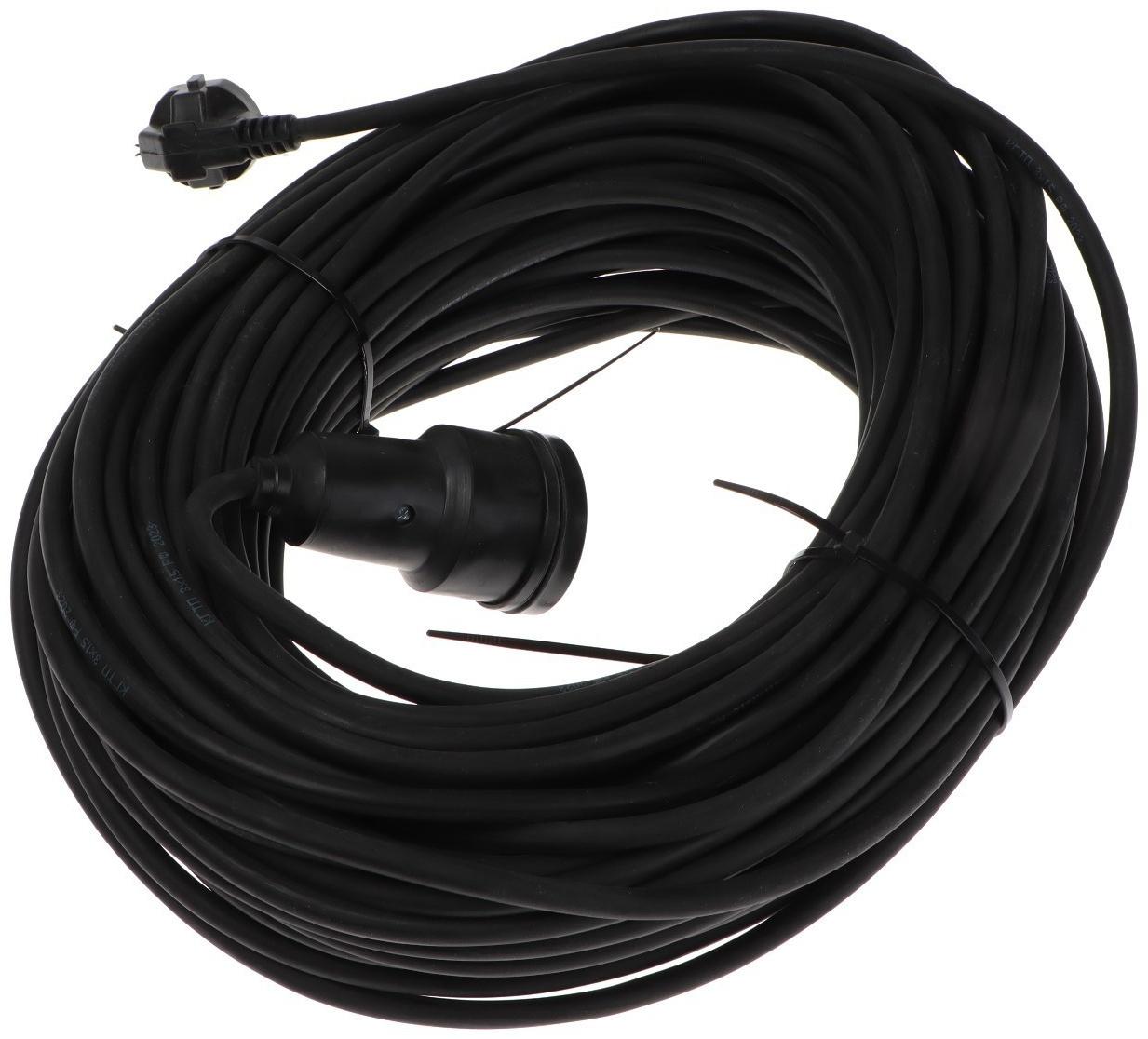 Удлинитель морозостойкий Luazon Lighting ECO, 1 розетка, 40 м, 16 А, КГ 3х1.5 мм2,с з/к,IP44