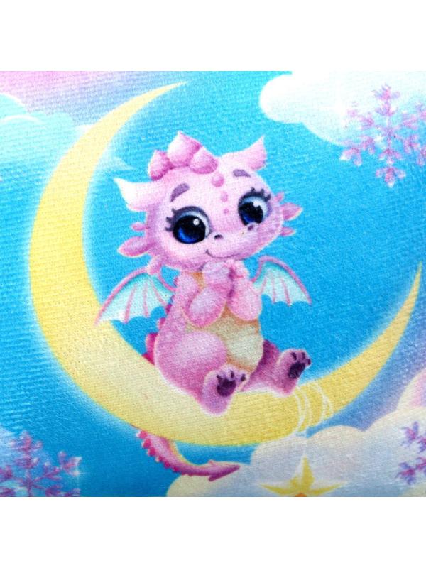 Сумка детская «Дракончик на луне», 18 × 16 см