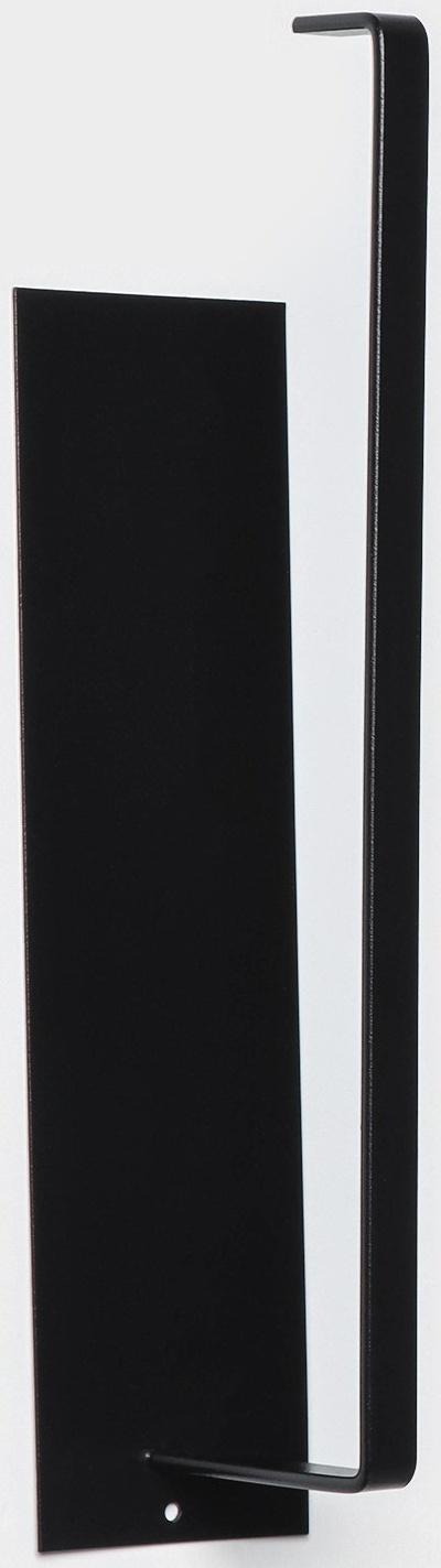 Держатель для полотенец Доляна, 28×6×7 см, цвет чёрный