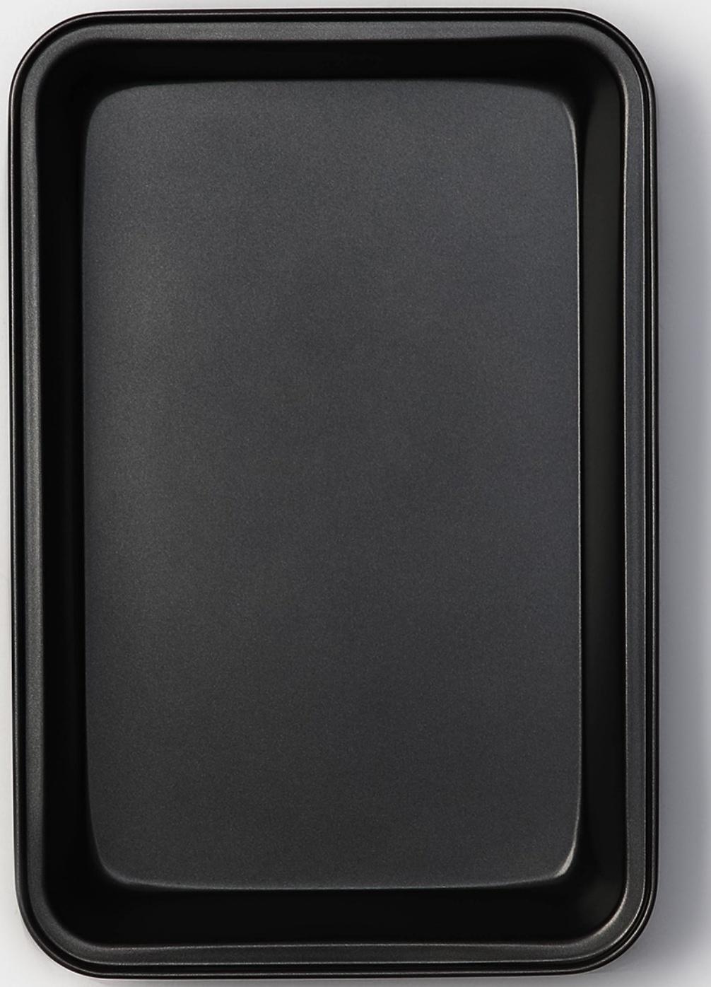 Противень Доляна «Жаклин. Прямоугольник», 30×20×5 см, антипригарное покрытие, цвет чёрный