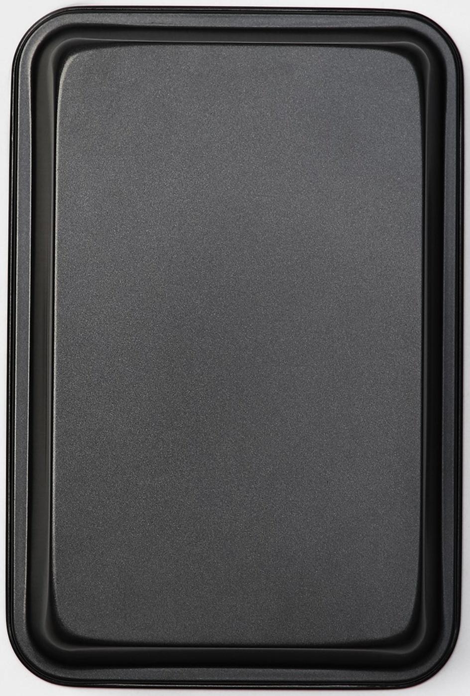 Противень Доляна «Жаклин. Прямоугольник», 30×20×5 см, антипригарное покрытие, цвет чёрный