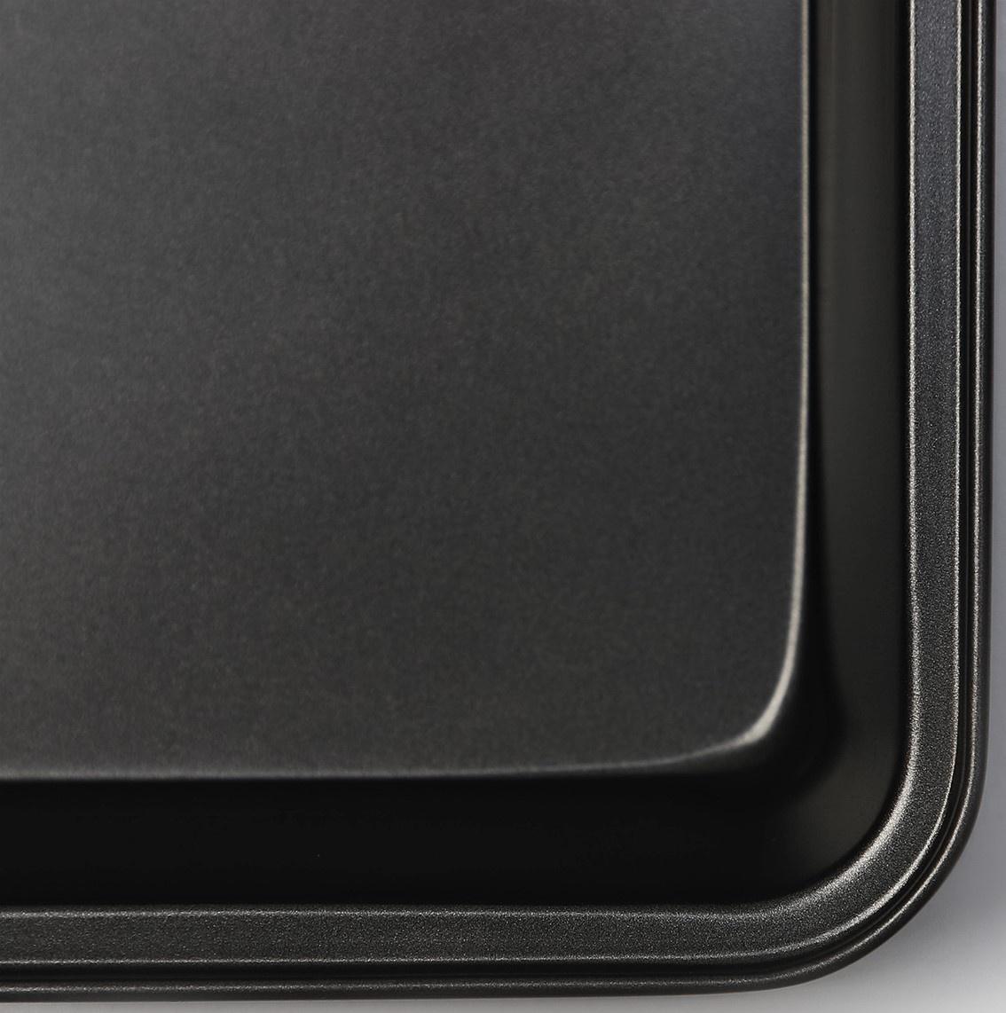 Противень Доляна «Жаклин. Прямоугольник», 30×20×5 см, антипригарное покрытие, цвет чёрный