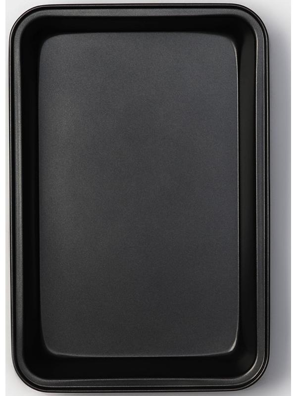 Противень Доляна «Жаклин. Прямоугольник», 30×20×5 см, антипригарное покрытие, цвет чёрный