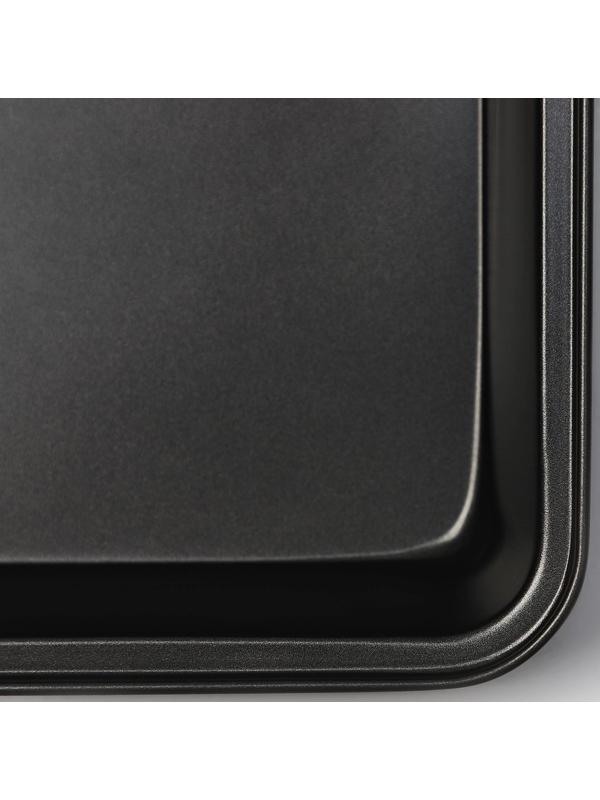 Противень Доляна «Жаклин. Прямоугольник», 30×20×5 см, антипригарное покрытие, цвет чёрный