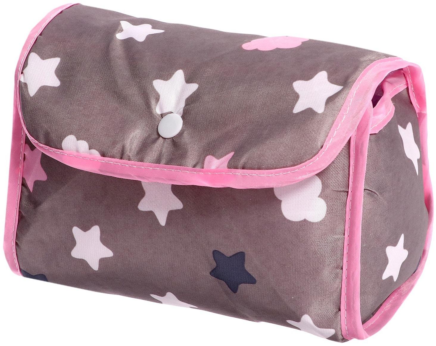 Коляска для кукол «Сладкий зайчик» универсальная, с корзиной и сумкой