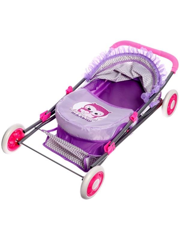 Коляска для кукол «Любимый малыш» универсальная, с корзиной