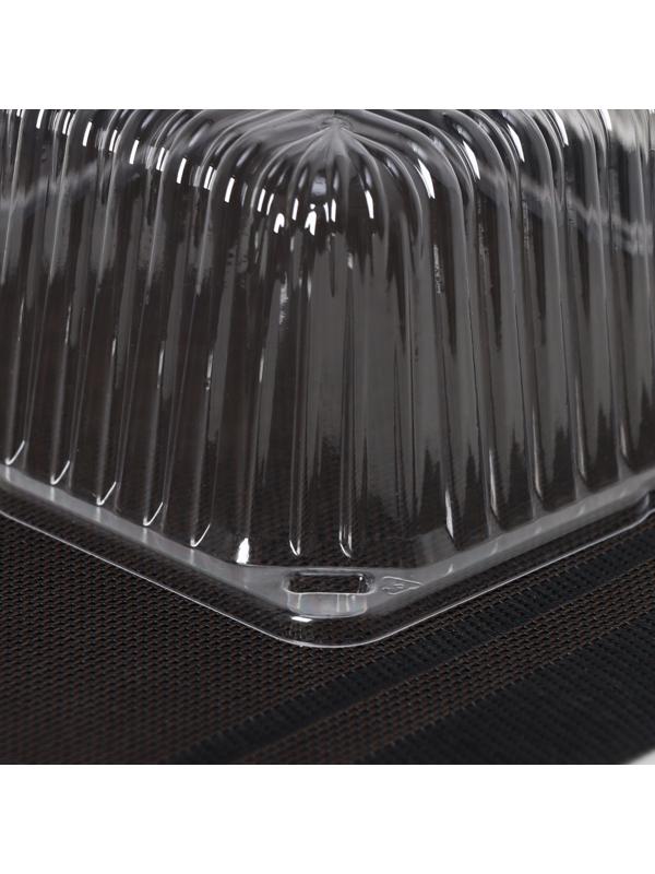 Тортовница одноразовая ИП-43, крышка 18,5×18,5×10,5 см, внутренний 16×16×10 см, 480 шт/уп