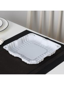 Тортовница одноразовая ИП-43, дно 18,5×18,5×10,5 см, внутренний 16×16×10 см, 480 шт/уп