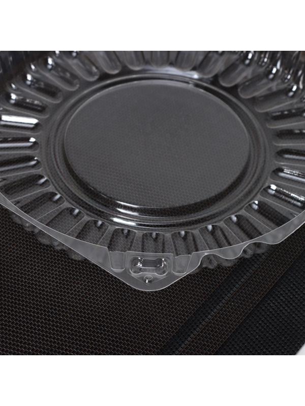 Тортовница одноразовая с неразьёмной крышкой ИП-52В, 23×11 см, внутренний 21×10,5 см, 150 шт/уп