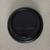Крышка одноразовая для стакана чёрная, с клапаном, d=9 см