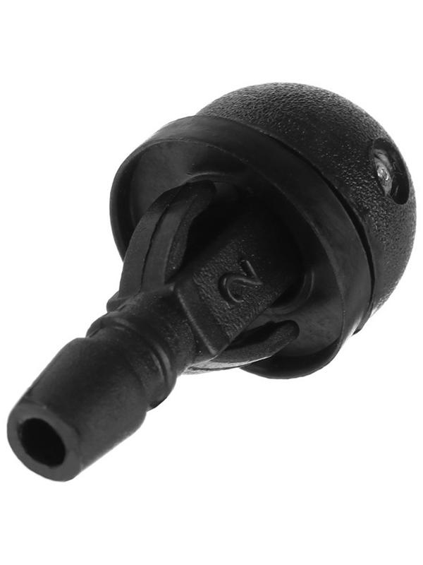 Жиклер омывателя круглый, 1-й, черный, защёлка