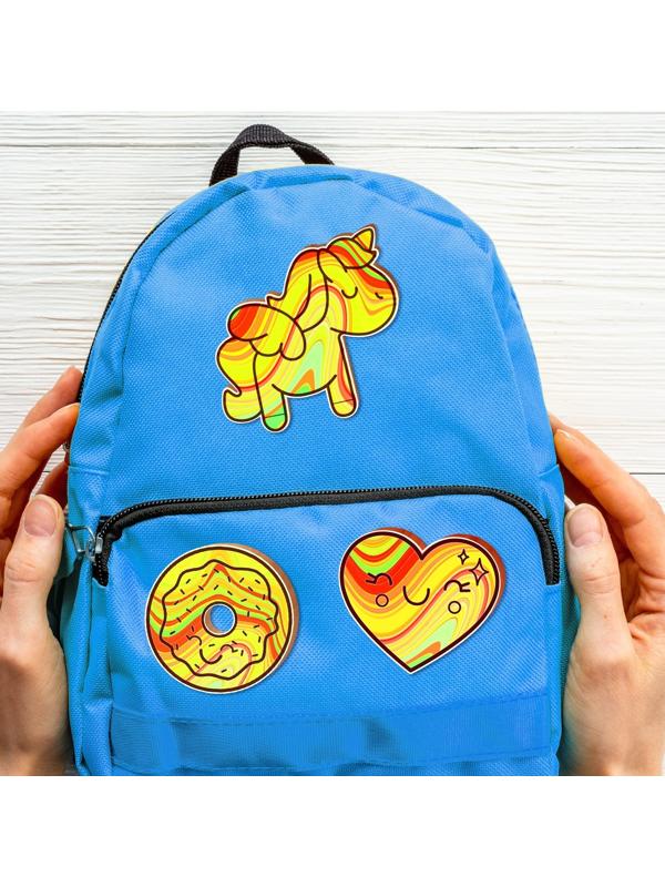 Набор для творчества «Рисуем в технике эбру, Значки из дерева: единорог»