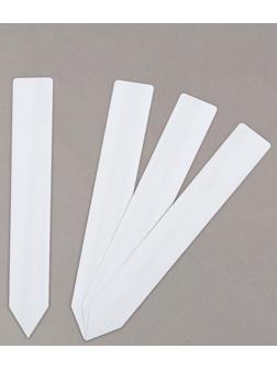 Бирки садовые для маркировки, 20 см, набор 10 шт., пластик, белые, Greengo