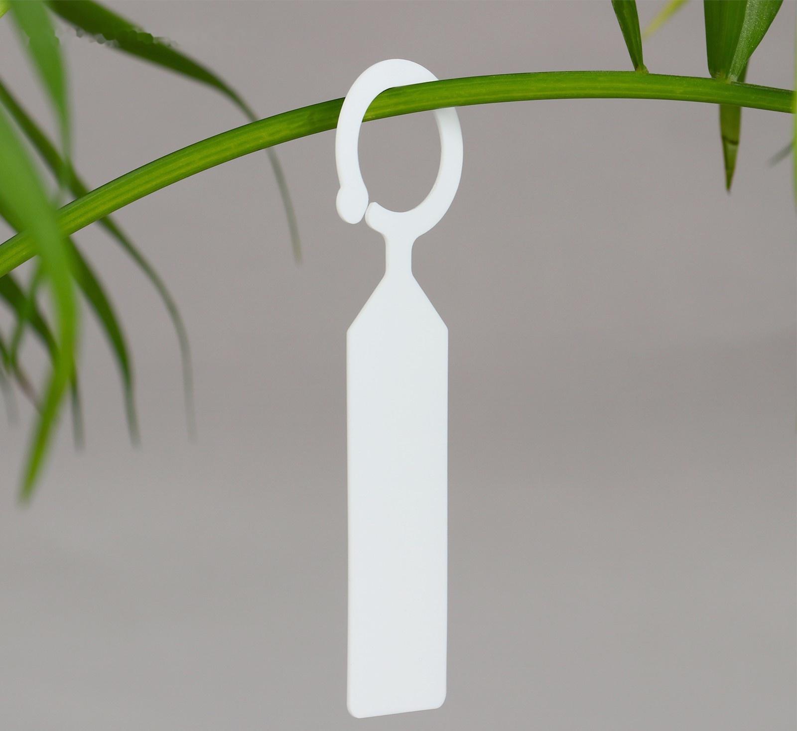 Бирки садовые для маркировки, 10,5 см, набор 20 шт., маркер, пластик, белые, Greengo