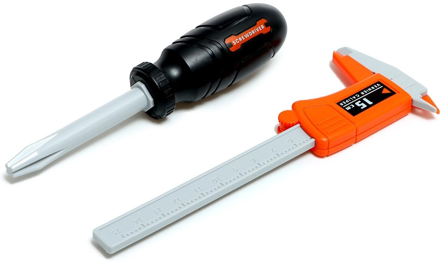 Набор инструментов в чемодане «Мастер», 23 предмета