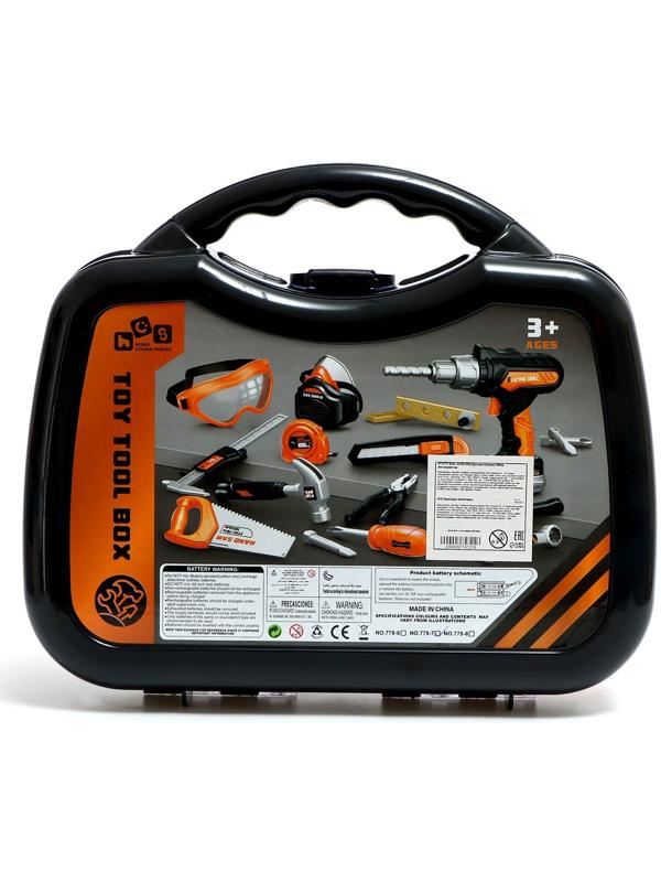 Набор инструментов в чемодане «Мастер», 23 предмета