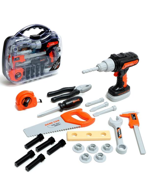 Набор инструментов в чемодане «Мастер», 23 предмета