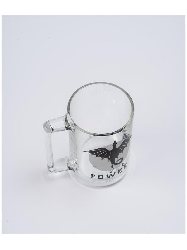 Кружка «Драконы», стеклянная, 320 мл, рисунок микс