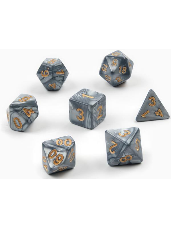 Набор кубиков для D&D (Dungeons and Dragons, ДнД) 