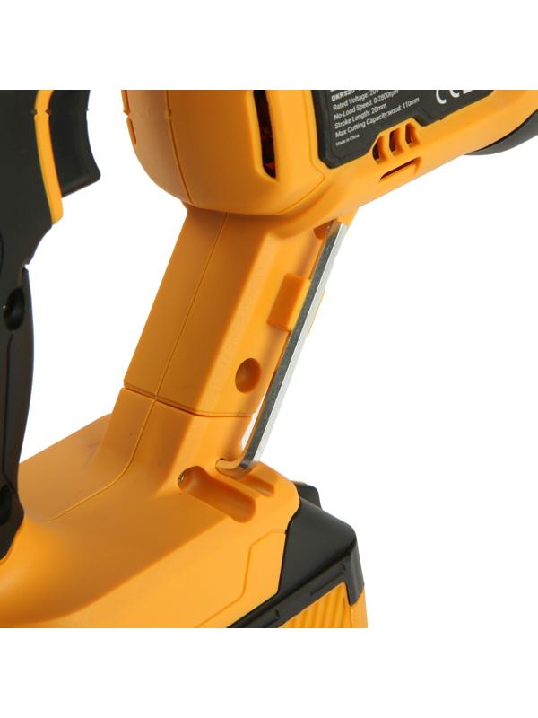 Пила сабельная аккумуляторная DEKO DKRS20, 20 В, 2х2 Ач, 2800 об/мин, ход 20 мм