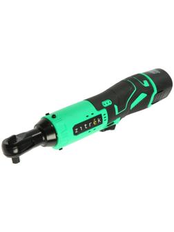 Трещотка аккумуляторная Zitrek ZKRW12, 12 B, 2х2 Ач, Li-Ion, 450 об/мин, 61 Нм, 3/8