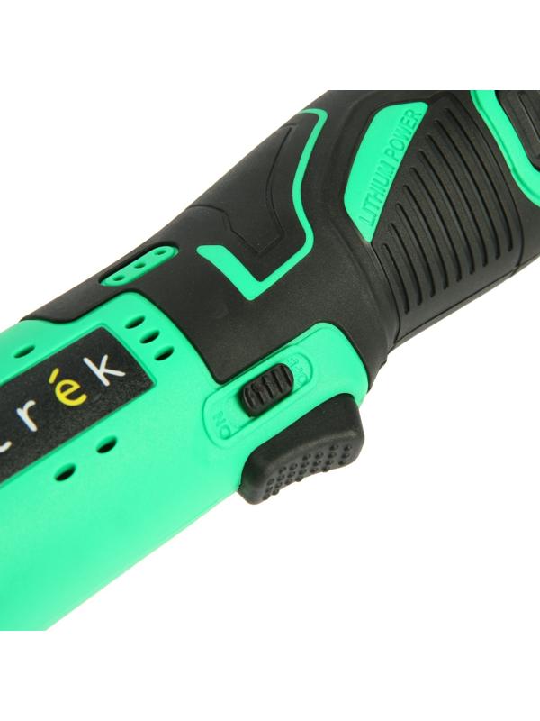 Трещотка аккумуляторная Zitrek ZKRW12, 12 B, 2х2 Ач, Li-Ion, 450 об/мин, 61 Нм, 3/8