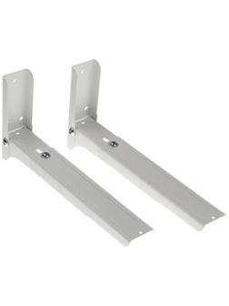 Кронштейн Doffler MW12W, для микроволновой печи, регулируемый, до 40 кг, 300-420 мм, белый