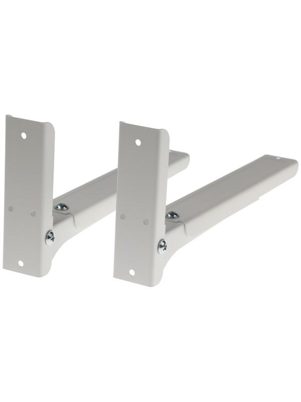 Кронштейн Doffler MW12W, для микроволновой печи, регулируемый, до 40 кг, 300-420 мм, белый