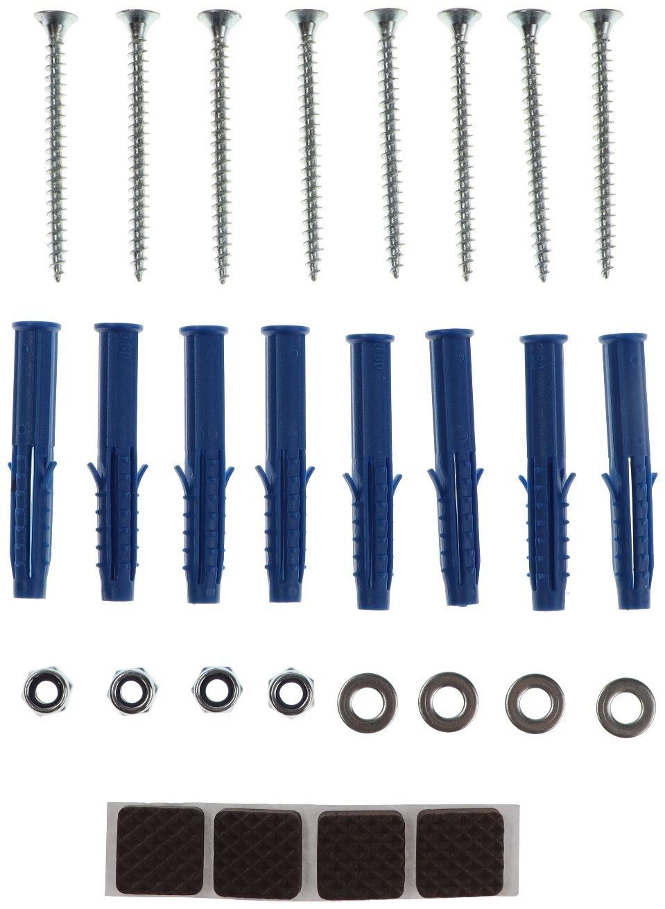 Кронштейн Doffler MW12S, для микроволновой печи, регулируемый, до 40 кг, 300-420 мм, графит