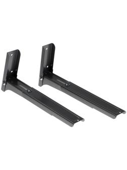 Кронштейн Doffler MW12S, для микроволновой печи, регулируемый, до 40 кг, 300-420 мм, графит